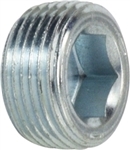 Hydraulic Hose Pipe Adapters - Flush Hollow Hex Plug with 7/8 Taper