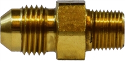 Brass JIC Fittings for Hoses - Male Straight Connector