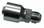 Bite to Wire Crimp Fitting for Hoses - Male JIC/SAE 37 Deg. | Hose & Fitting Supply