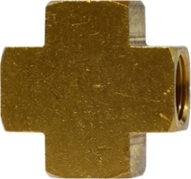 Brass Pipe Fittings for Hoses - Union Cross