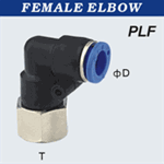Composite Push to Connect Hose Fittings - Female Swivel Elbow