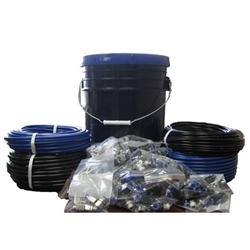Composite Push to Connect Hose Fittings - Pail of Fittings Kit - 250