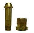 POL Bottled Gas Brass Hose Fittings - POL Tailpiece and Nut Assembly
