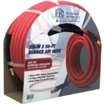 Rubber Air & Water Hoses - Contractor Grade Rubber Air Hose