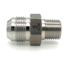 Stainless Swivel Hose Adapters & Fitting -  JIC Male Connector | Hose & Fitting Supply