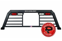 Magnum High Pro Truck Rack With Window Cut Out And Lights