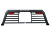 Magnum Low Pro Truck Rack With Window Cut Out and Lights