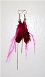 feather earrings