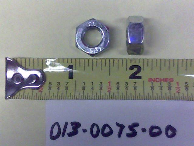 013007500 Bad Boy Mowers Part - 013-0075-00 - M8 - 1.25 Zinc Nut