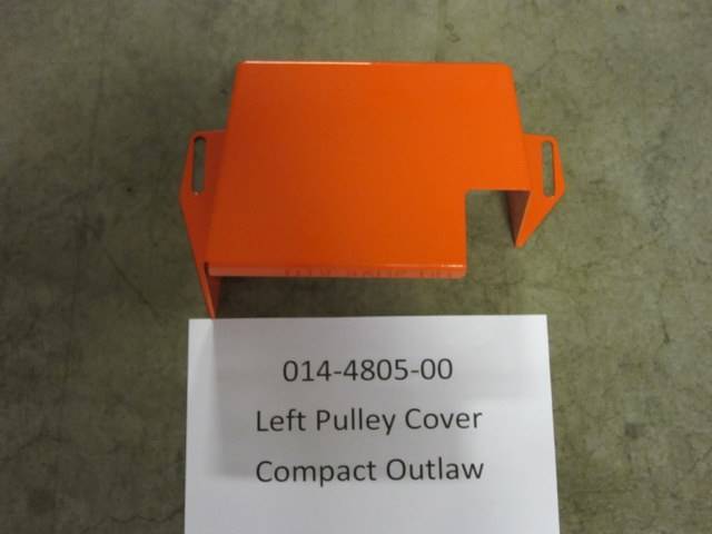 014480500 Bad Boy Mowers Part - 014-4805-00 - Pulley Cover Compact Outlaw-Left