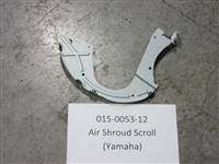 015005312 Bad Boy Mowers Part - 015-0053-12 - Air Shroud Scroll for Yamaha MX825VJ7X6