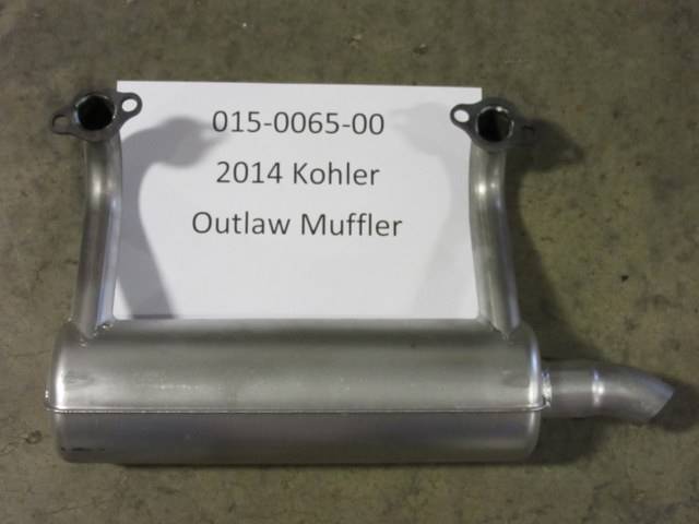 015006500 Bad Boy Mowers Part - 015-0065-00 - 2014 Kohler Outlaw Muffler