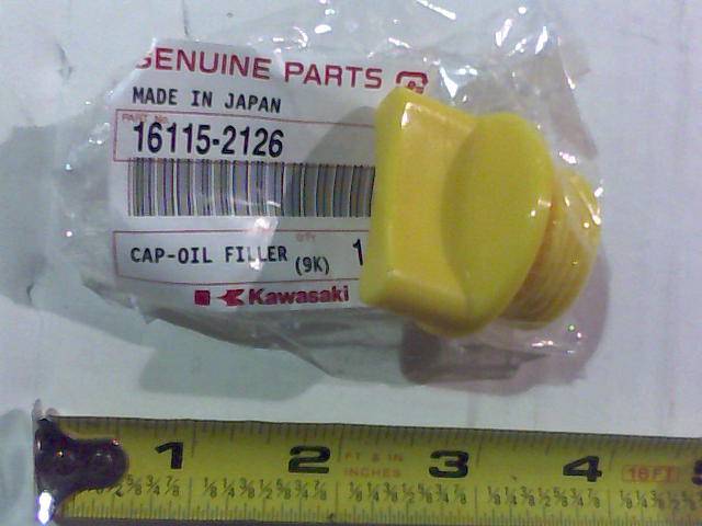 015010500 Bad Boy Mowers Part - 015-0105-00 - Oil Filler Cap 27 Kawasaki