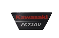 Bad Boy Mowers Part #015-9030-00 - KAW FS730V Air Filter Cover Decal