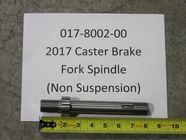 017800200 Bad Boy Mowers Part - 017-8002-00 - 2017 Caster Brake Fork Spindle Non Suspension Fork