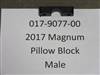 017907700 Bad Boy Mowers Part - 017-9077-00 - 2017 Magnum Pillow Block-Male