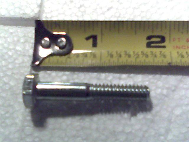 018500500 Bad Boy Mowers Part - 018-5005-00 - 1/4-20 X 1-1/2 GR 5 Hex Bolt