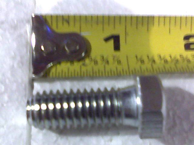 018604900 Bad Boy Mowers Part - 018-6049-00 - 3/8-16 X 1 GR 5 Hex Bolts Zinc