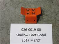 026001900 Bad Boy Mowers Part - 026-0019-00 - 2017 MZ,ZT Shallow Foot Pedal