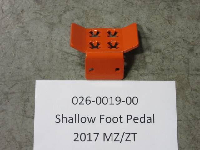 026001900 Bad Boy Mowers Part - 026-0019-00 - 2017 MZ,ZT Shallow Foot Pedal