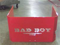 026005400 Bad Boy Mowers Part - 026-0054-00 - CZT Rear Plate 23hp