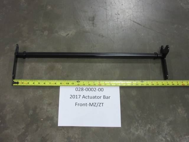 028000200 Bad Boy Mowers Part - 028-0002-00 - 2017-Actuator Bar-Front-MZ/ZT