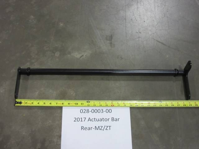 028000300 Bad Boy Mowers Part - 028-0003-00 - 2017-Actuator Bar-Rear-MZ/ZT