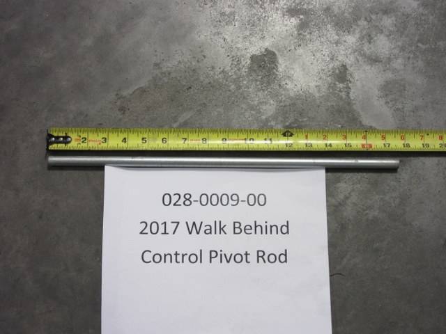 028000900 Bad Boy Mowers Part - 028-0009-00 - 2017 Walk Behind Control Pivot Rod