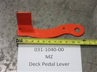 031104000 Bad Boy Mowers Part - 031-1040-00 - MZ Deck Pedal Lever