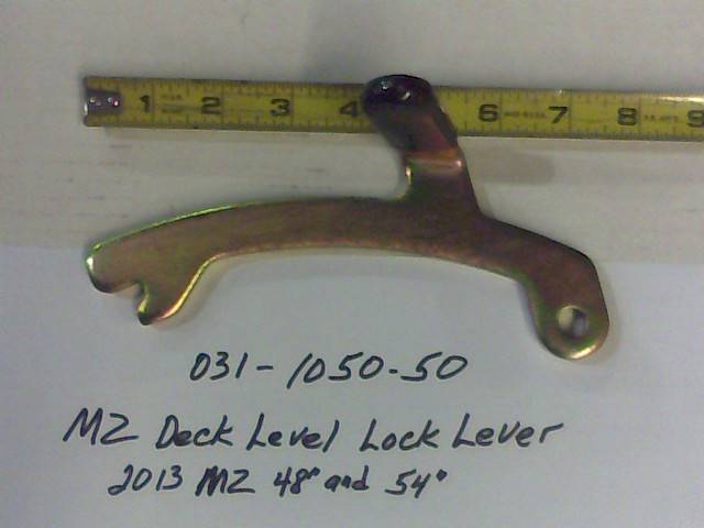 031105050 Bad Boy Mowers Part - 031-1050-50 - MZ Deck Level Lock Lever