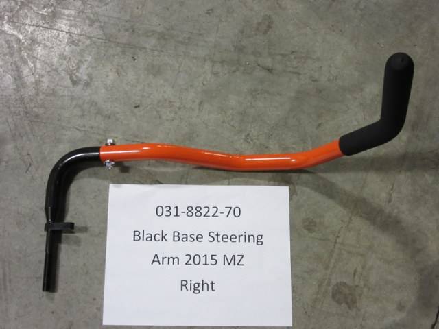 031882270 Bad Boy Mowers Part - 031-8822-70 - Black Steering Arm (Right)