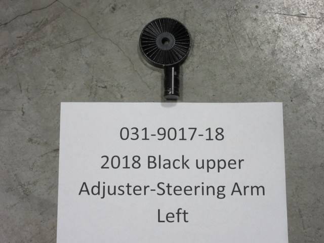 031901718 Bad Boy Mowers Part - 031-9017-18 - 2018 Black Upper Adjuster - Steering Arm - Left