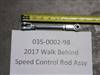 035000298 Bad Boy Mowers Part - 035-0002-98 - 2017 Walk Behind Speed Control Rod Assembly