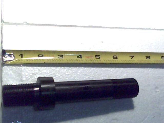 037001000 Bad Boy Mowers Part - 037-0010-00 - Front Suspension Fork Spindle Shaft - Black