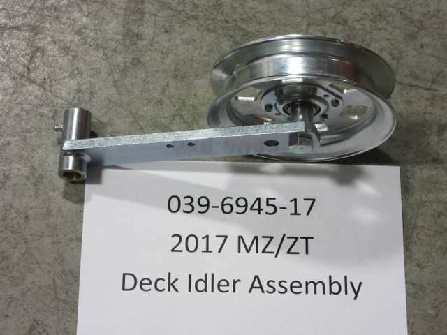 039694517 Bad Boy Mowers Part - 039-6945-17 - 2017 MZ/ZT Deck Idler Assembly