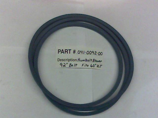 041009200 Bad Boy Mowers Part - 041-0092-00 - Humboldt Blower Belt-92"