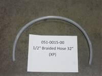 051001500 Bad Boy Mowers Part - 051-0015-00 - XP 1/2" Braided Hose 32"