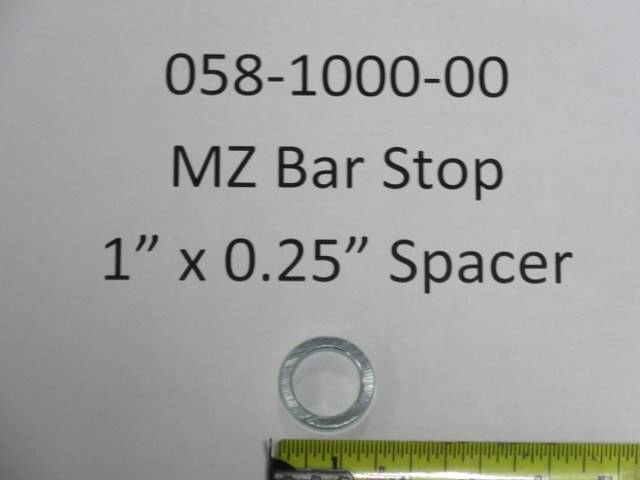 058100000 Bad Boy Mowers Part - 058-1000-00 - MZ Bar Stop