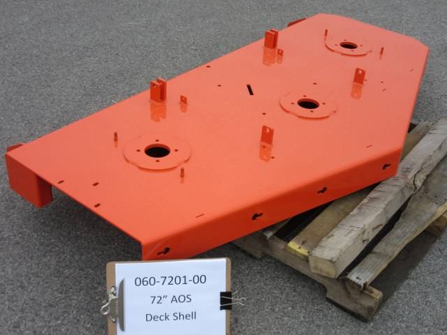 060720100 Bad Boy Mowers Part - 060-7201-00 - 72" Deck - Shell Only