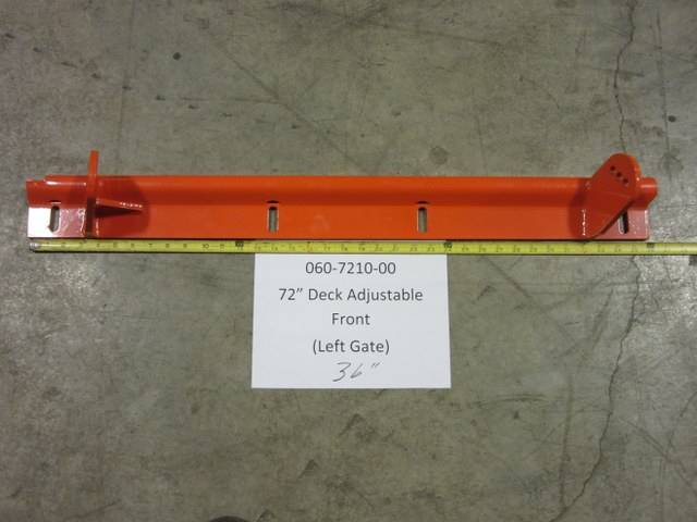 060721000 Bad Boy Mowers Part - 060-7210-00 - 72" Deck  Adjustable Front (Left Gate)