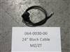 064003000 Bad Boy Mowers Part - 064-0030-00 - 24 inch Black Cable - MZ