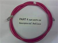 064005000 Bad Boy Mowers Part - 064-0050-00 - 62 inch Red Cable - MZ