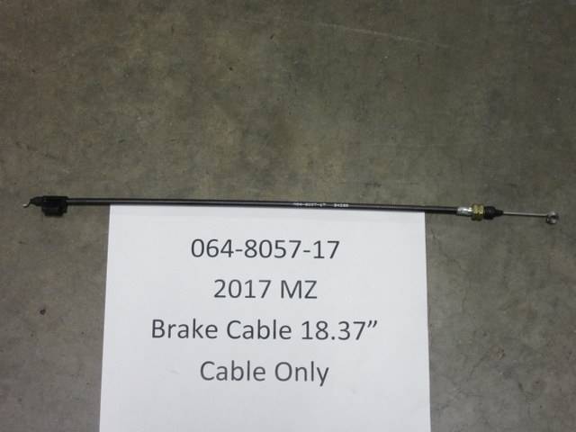 064805717 Bad Boy Mowers Part - 064-8057-17 - 2017 MZ Brake Cable- 18.37" CABLE ONLY