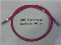 064806000 Bad Boy Mowers Part - 064-8060-00 - 36 Red Battery Cable