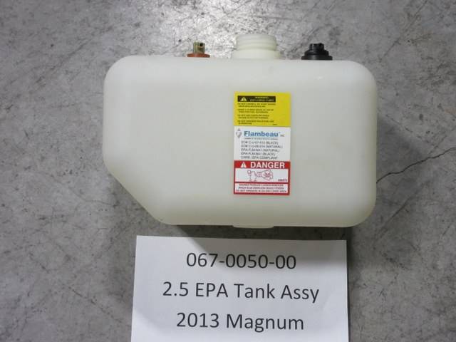 067005000 Bad Boy Mowers Part - 067-0050-00 - 2.5 Gal EPA Tank Assy-071145BE