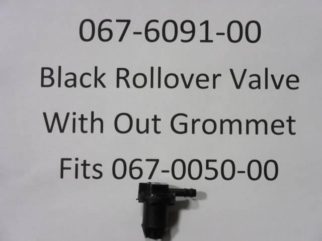 067609100 Bad Boy Mowers Part - 067-6091-00 - Black Rollover Valve for 067-0050-00