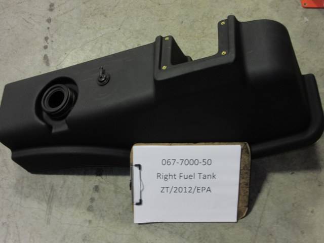 067700050 Bad Boy Mowers Part - 067-7000-50 - Right Fuel Tank/ZT/2012/EPA