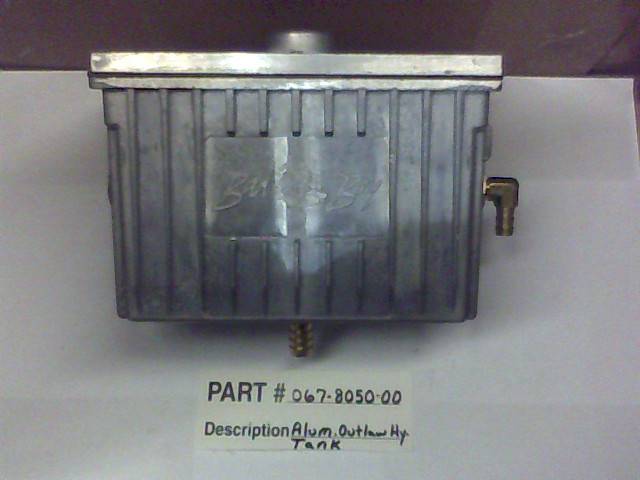 067805000 Bad Boy Mowers Part - 067-8050-00 - Aluminum Outlaw Hydro Tank-Right