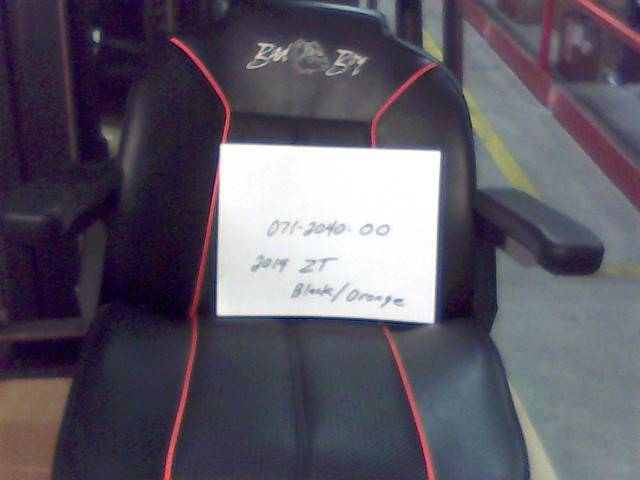 071204000 Bad Boy Mowers Part - 071-2040-00 - 2014 ZT Seat Black/Orange