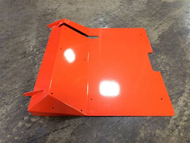 079315000 Bad Boy Mowers Part - 079-3150-00 - 2017 Outlaw XP Floor Panel Welded Assembly